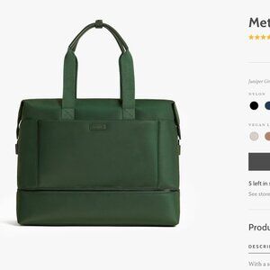 Monos Metro Weekender Bag - Juniper Green